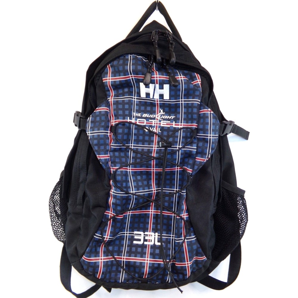 Helly Hansen Backpack‎ The Bud Light Hotel Oval 33 L Black with Blue Red White
